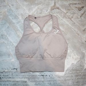GYMSHARK Energy Seamless Crop Vest Sports Bra
